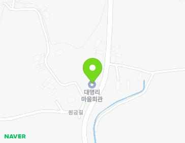 전라남도 해남군 산이면 원금길 389 (대명리마을회관) 지도