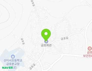 전라남도 해남군 산이면 금호길 80-4 (금호마을회관) 지도