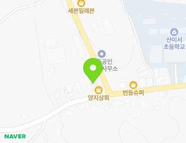 전라남도 해남군 산이면 산이로 1753 (산이농협경제사업소) 지도