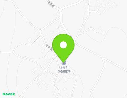 전라남도 해남군 산이면 내송길 211 (내송리마을회관) 지도