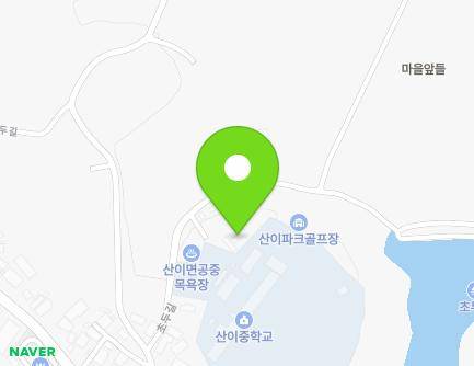 전라남도 해남군 산이면 초두길 10-14 (산이게이트볼사무실) 지도