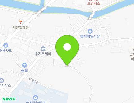 전라남도 해남군 송지면 산정2길 4-8 지도