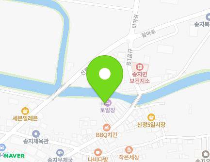 전라남도 해남군 송지면 산정1길 44 (토말장) 지도