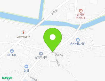 전라남도 해남군 송지면 산정1길 57 (하나로약국) 지도