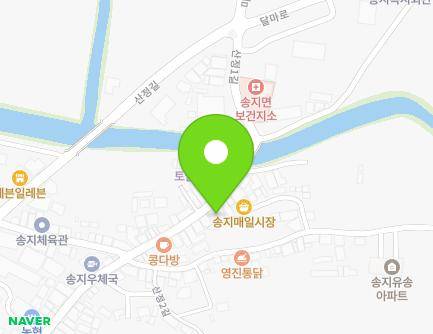 전라남도 해남군 송지면 산정1길 39 (한우식육식당) 지도