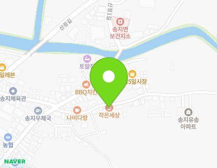 전라남도 해남군 송지면 산정2길 12 (조아부러) 지도