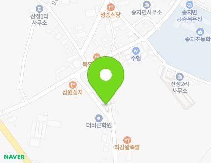 전라남도 해남군 송지면 산정길 65-9 (전남창호공사) 지도