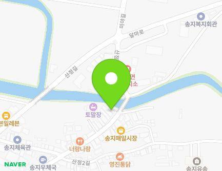 전라남도 해남군 송지면 산정1길 32 (중앙가스) 지도