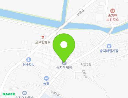 전라남도 해남군 송지면 산정1길 66 (송지우체국) 지도