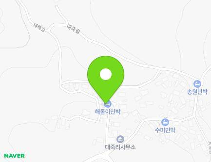 전라남도 해남군 송지면 대죽길 98-8 (해돋이민박) 지도