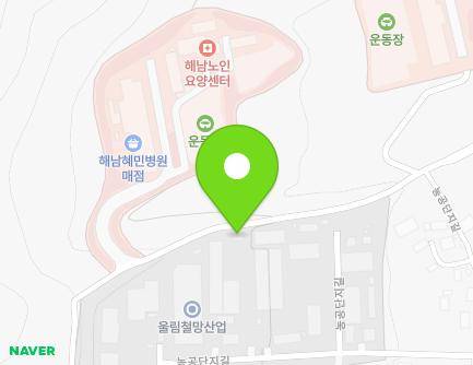 전라남도 해남군 옥천면 농공단지길 32 (옥천산업) 지도