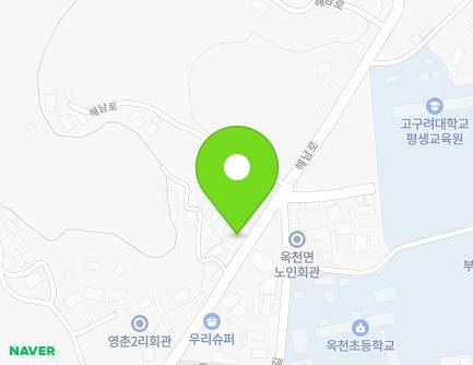 전라남도 해남군 옥천면 해남로 413 (옥천세탁소) 지도