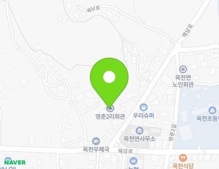 전라남도 해남군 옥천면 해남로 403-1 (영춘부녀회떡방앗간) 지도
