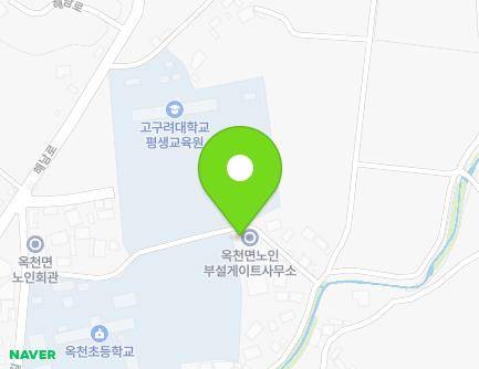 전라남도 해남군 옥천면 영춘1길 27 (옥천면노인부설게이트사무소) 지도