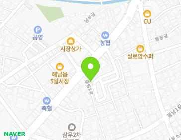 전라남도 해남군 해남읍 중앙2로 99-1 (명애식당) 지도