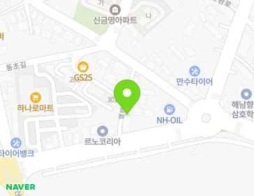 전라남도 해남군 해남읍 남부순환로 72 (수림모텔) 지도