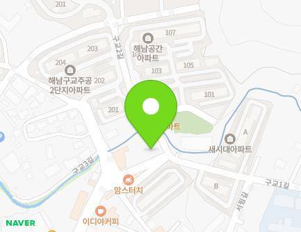 전라남도 해남군 해남읍 구교2길 33 (향원) 지도