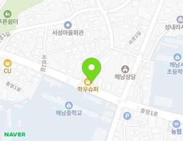 전라남도 해남군 해남읍 중앙1로 218-1 (똘비스넥) 지도