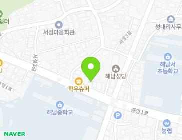 전라남도 해남군 해남읍 중앙1로 216 (TG삼보컴퓨터) 지도