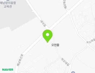 전라남도 해남군 해남읍 해남화산로 179 지도