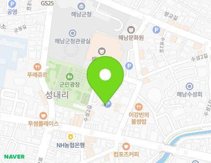 전라남도 해남군 해남읍 수성2길 31-2 지도
