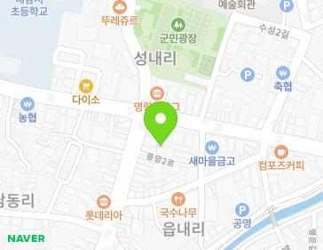 전라남도 해남군 해남읍 중앙2로 7-3 (해광외국어학원) 지도