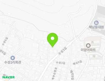 전라남도 해남군 해남읍 수성3길 17-1 지도