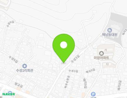 전라남도 해남군 해남읍 수성3길 15 지도