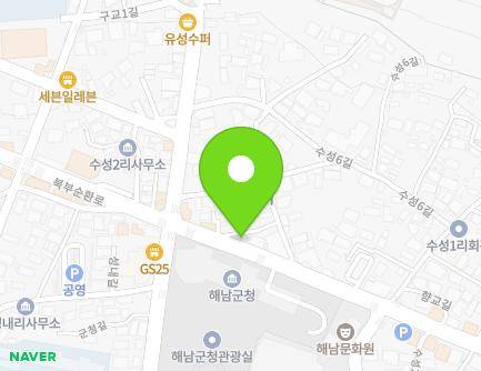 전라남도 해남군 해남읍 북부순환로 116 (이조식당) 지도