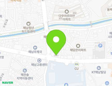 전라남도 해남군 해남읍 중앙1로 54 (드림공인중개사사무소) 지도
