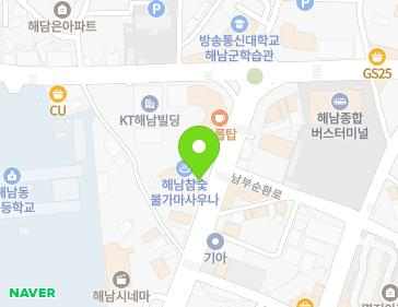 전라남도 해남군 해남읍 남부순환로 12 (친구네식당) 지도