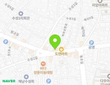 전라남도 해남군 해남읍 북부순환로 82 (정다운식당) 지도
