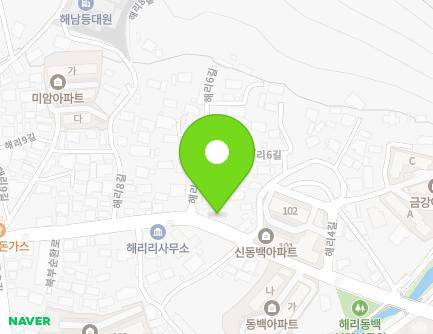 전라남도 해남군 해남읍 북부순환로 52 (해원빌) 지도