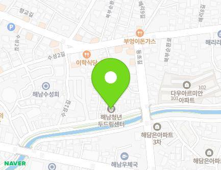 전라남도 해남군 해남읍 천변2길 61 (해남청년두드림센터) 지도