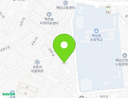전라남도 해남군 해남읍 동초길 54 (해남그리스도의교회) 지도