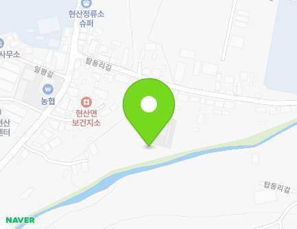 전라남도 해남군 현산면 탑동리길 16-1 (현산게이트볼장) 지도