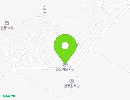 전라남도 해남군 화산면 풍혈길 264 (관동리마을회관) 지도