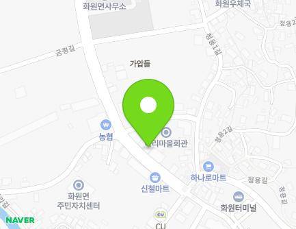 전라남도 해남군 화원면 금평길 10 (준호슈퍼) 지도