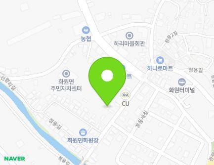 전라남도 해남군 화원면 청용길 25 (혜성샷시) 지도