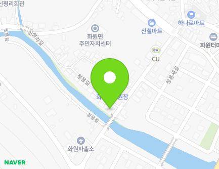 전라남도 해남군 화원면 청용길 15-1 (풍미제과) 지도