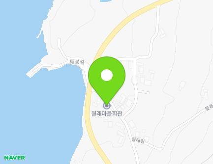 전라남도 해남군 화원면 월래길 31 (월래마을회관) 지도