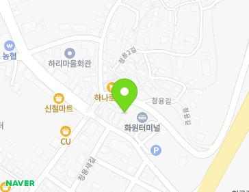 전라남도 해남군 화원면 청용길 42-1 (화원버스터미널대합실) 지도