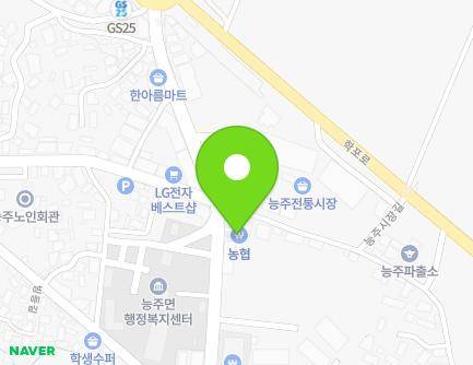 전라남도 화순군 능주면 죽수길 80 (화순축산농협) 지도