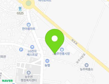 전라남도 화순군 능주면 관동길 7 (능주보건지소,복지회관) 지도