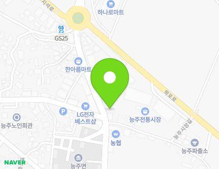 전라남도 화순군 능주면 죽수길 84-1 지도