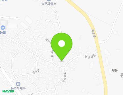 전라남도 화순군 능주면 정변길 23-1 지도
