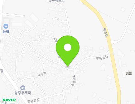 전라남도 화순군 능주면 정변길 25 지도