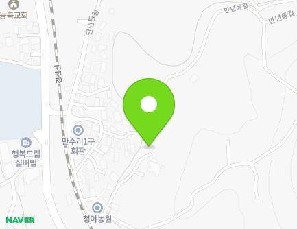 전라남도 화순군 능주면 만년동길 12-18 (청야농원) 지도