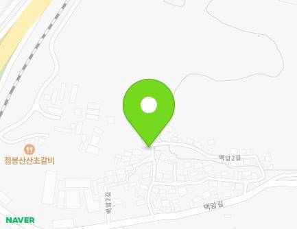 전라남도 화순군 능주면 백암2길 13-1 (정자) 지도