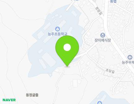 전라남도 화순군 능주면 학샘길 15 (잠정경로당) 지도